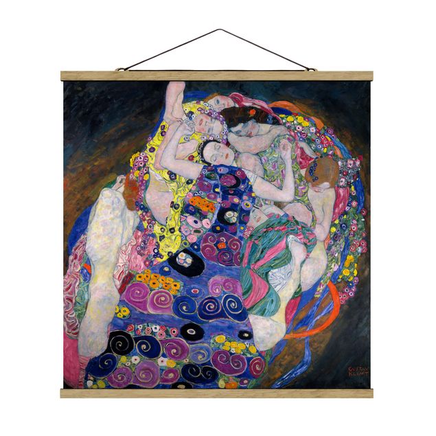 Wandbilder Akt & Erotik Gustav Klimt - Die Jungfrau