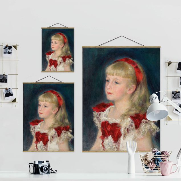 Wandbilder Modern Auguste Renoir - Mademoiselle Grimprel