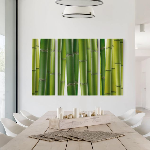 Wandbilder Bäume Bambuspflanzen
