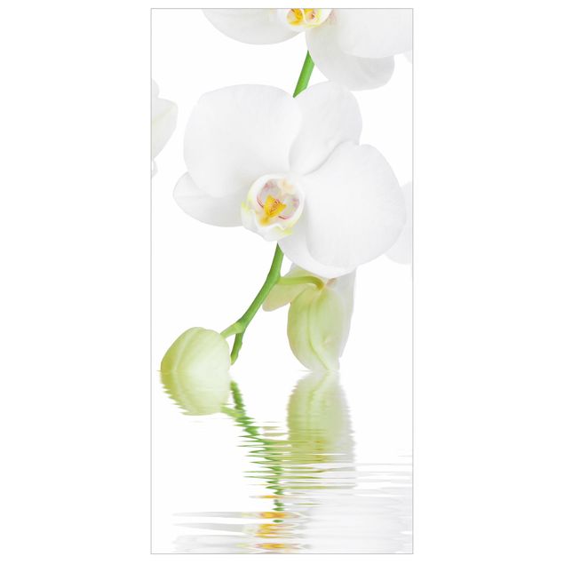 Raumteiler - Wellness Orchidee - Blumenbild 250x120cm