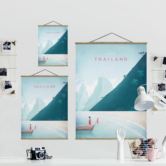 Wandbilder Architektur & Skyline Reiseposter - Thailand