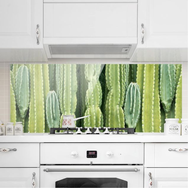 Küchen Deko Kaktus Wand