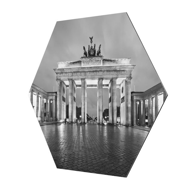 schöne Bilder Erleuchtetes Brandenburger Tor II