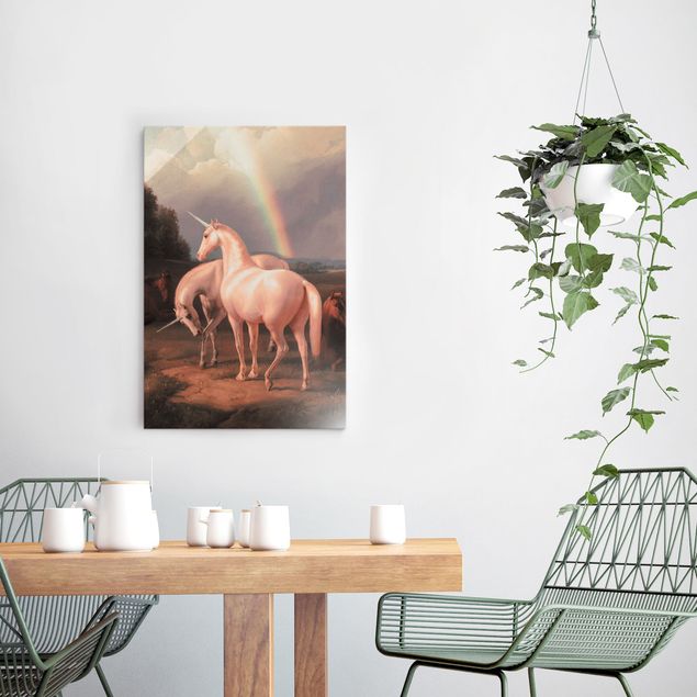 Wandbilder Kunstdrucke Falsche Pferde