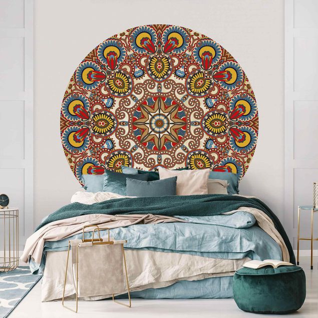 Wanddeko Küche Farbiges Mandala