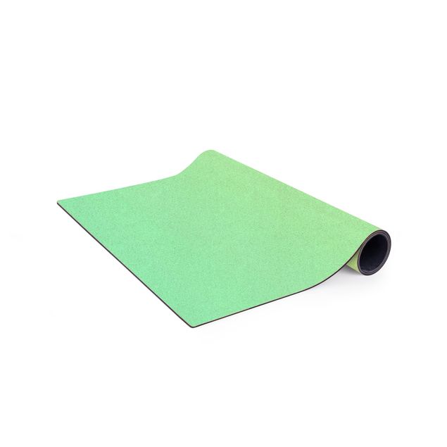 Kleine Teppiche Farbverlauf Grasgrün