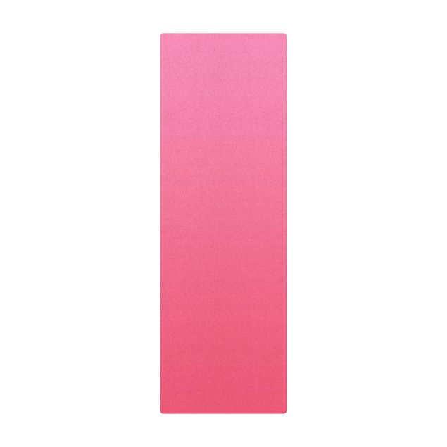 Kleine Teppiche Farbverlauf Pink
