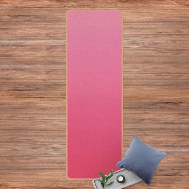 Moderne Teppiche Farbverlauf Pink
