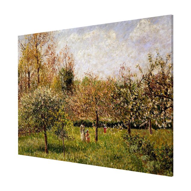 Impressionismus Bilder kaufen Camille Pissarro - Frühling in Eragny