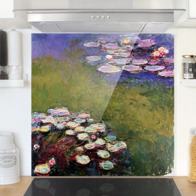 Küchen Deko Claude Monet - Seerosen