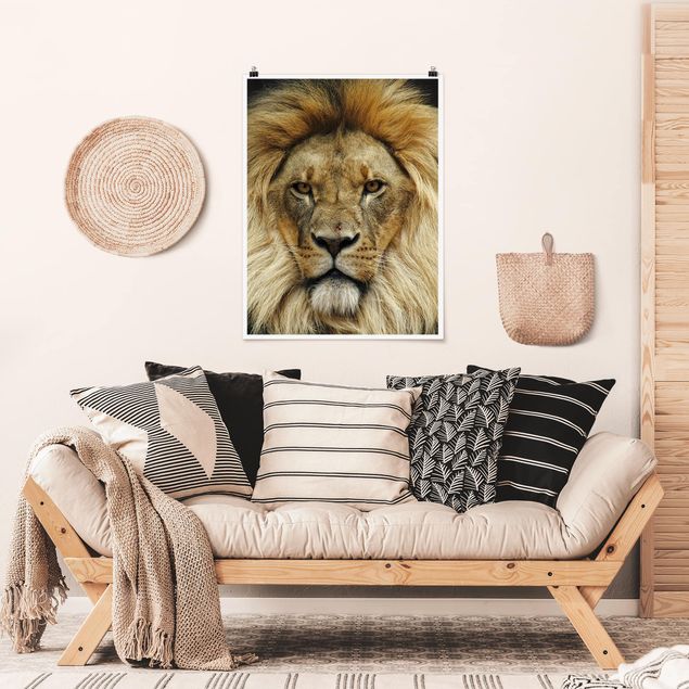 Wandbilder Löwen Wisdom of Lion