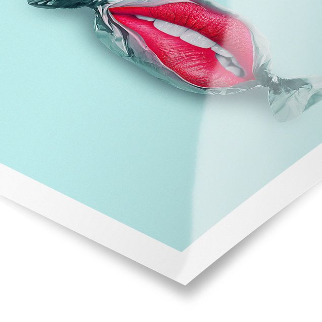 Jonas Loose Bilder Bonbon mit Lippen