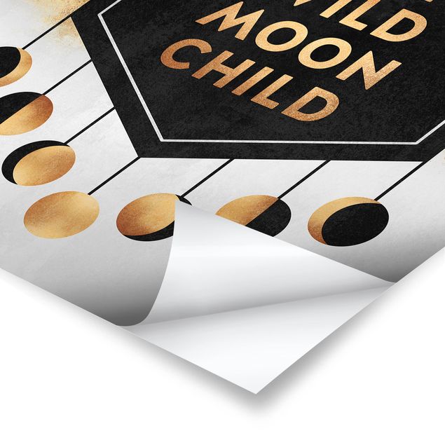 Poster Stay Wild Moon Child