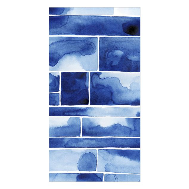 Duschrückwand - Mystische Blaue Wand
