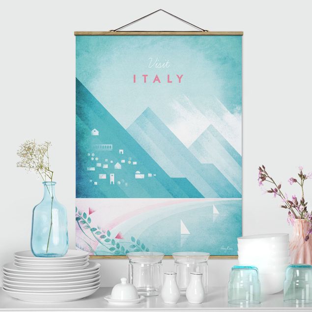 Küche Dekoration Reiseposter - Italien