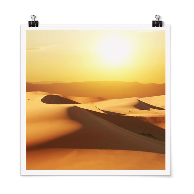Natur Poster Die Wüste Saudi Arabiens