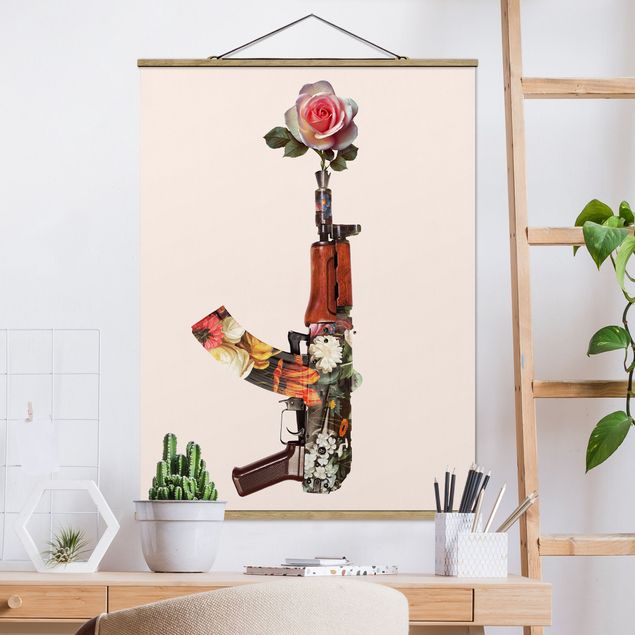 Küche Dekoration Waffe mit Rose
