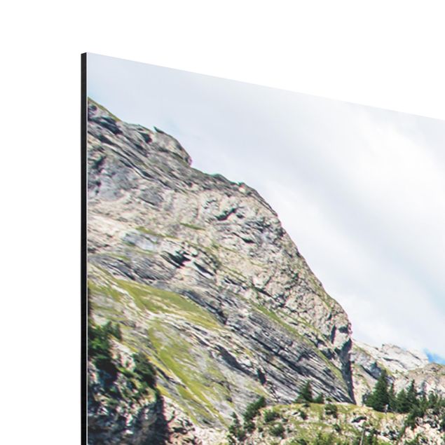 Wandbilder Architektur & Skyline Traumhafter Bergsee