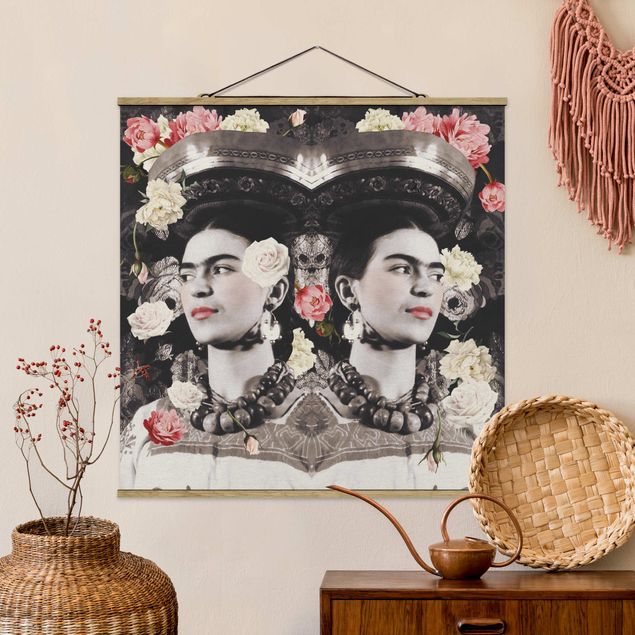 Küche Dekoration Frida Kahlo - Blumenflut