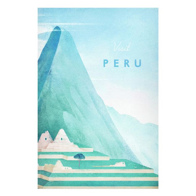 Wandbilder Berge Reiseposter - Peru
