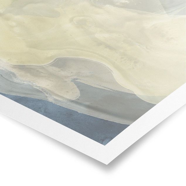 Wandbilder Modern Ozean und Wüste I