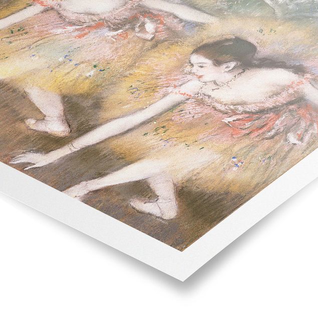 Kunstdrucke Poster Edgar Degas - Verbeugende Ballerinen