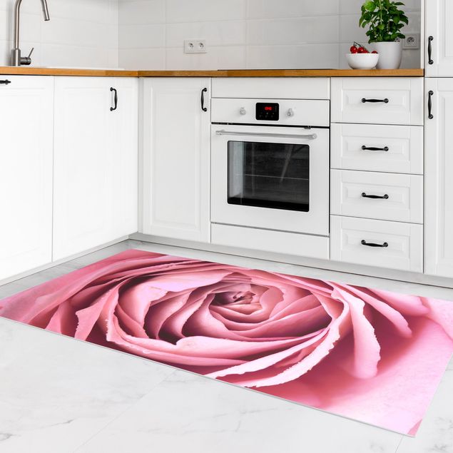 Küchen Deko Rosa Rosenblüte