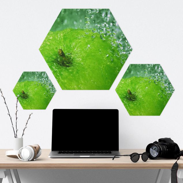 Hexagon Bild Forex - Green Apple