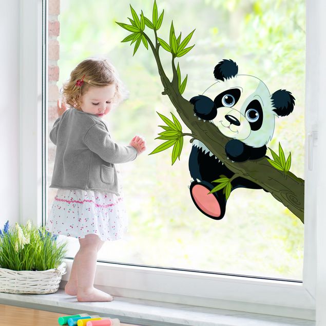 Kinderzimmer Deko Kletternder Panda