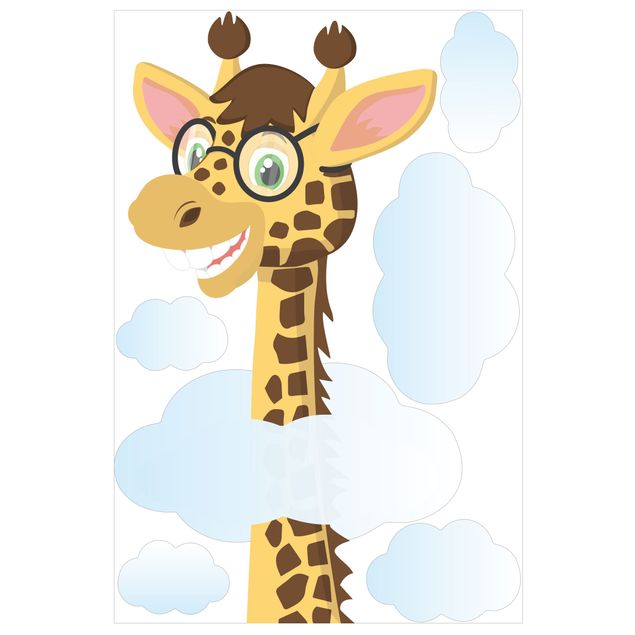 selbstklebende Klebefolie Lustige Giraffe