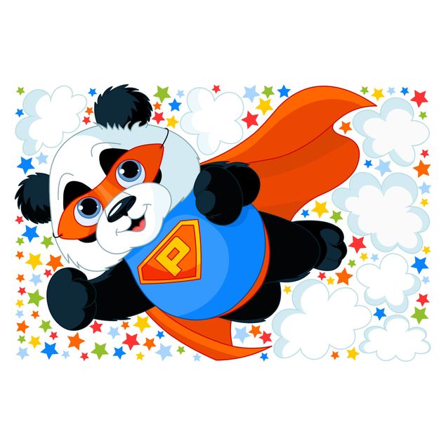 selbstklebende Klebefolie Super Panda