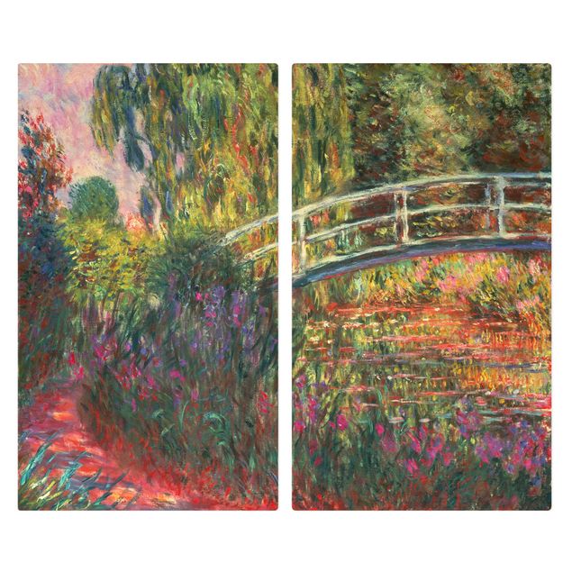 Bilder von Monet Claude Monet - Japanische Brücke im Garten von Giverny