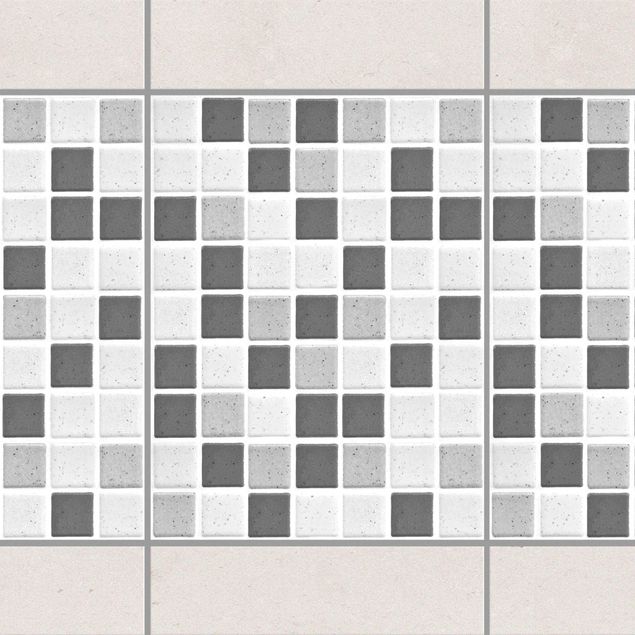 Küche Dekoration Mosaikfliesen Grau