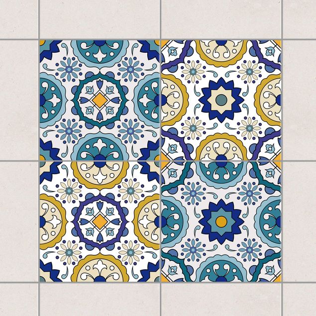 Wanddeko Küche 4 Portugiesische Azulejo Fliesen