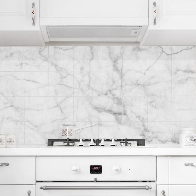 Küchen Deko Bianco Carrara