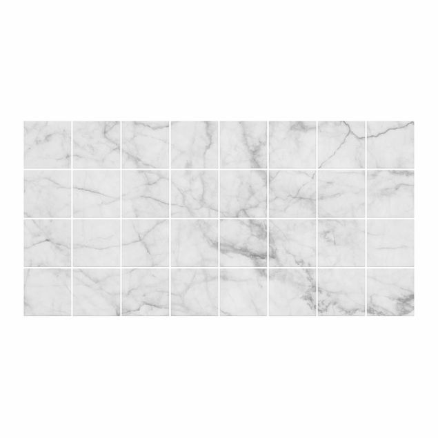 Klebefliesen grau Bianco Carrara