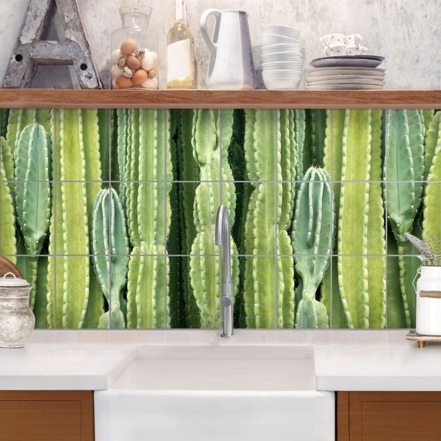 Küche Dekoration Kaktus Wand