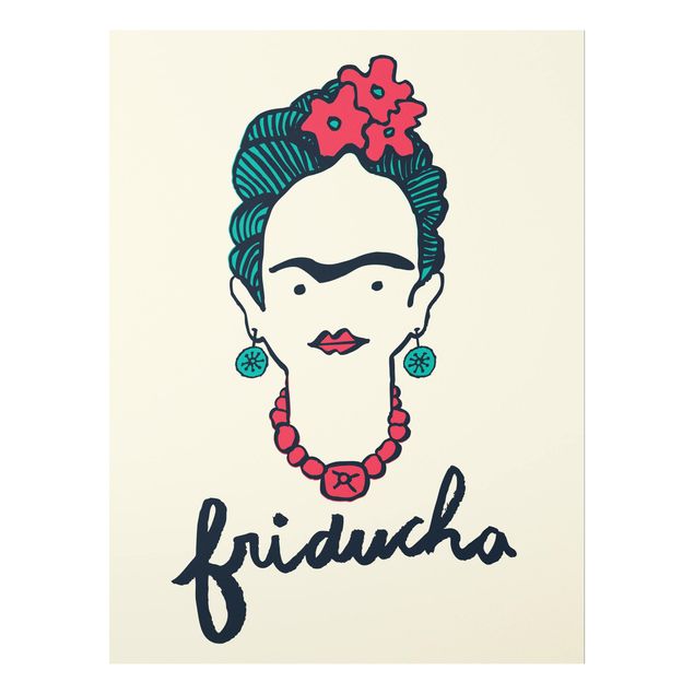 Wandbilder Kunstdrucke Frida Kahlo - Friducha
