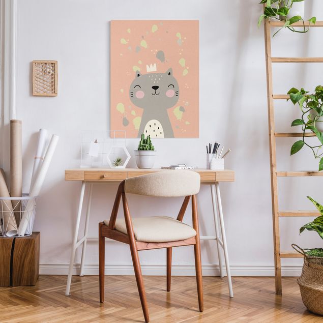 Wandbilder Katzen Freche Katze