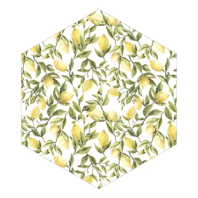 Uta Naumann Bilder Fruchtige Zitronen mit Blättern
