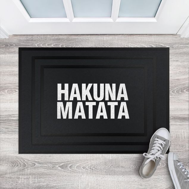 Fußmatten mit Sprüchen Hakuna Matata