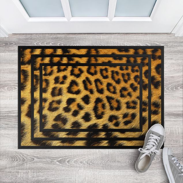 Teppich Fell Leopardenfell