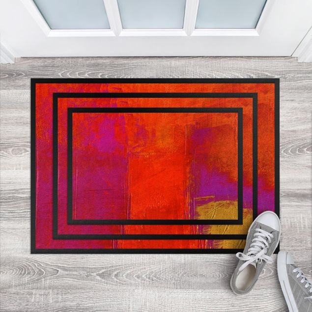 Teppich abstrakt Petra Schüßler - Magenta Energy