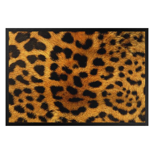 Teppich modern Servalkatzenfell