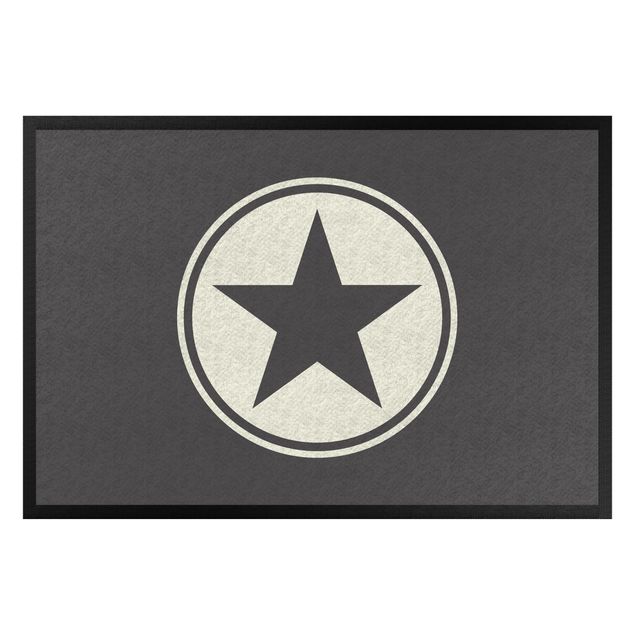 Moderne Teppiche Stern Symbol