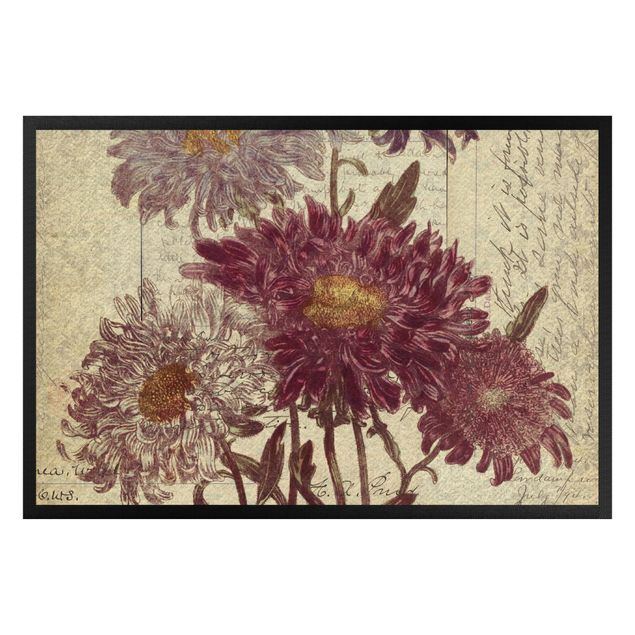 Teppich Vintage Vintage Blüten