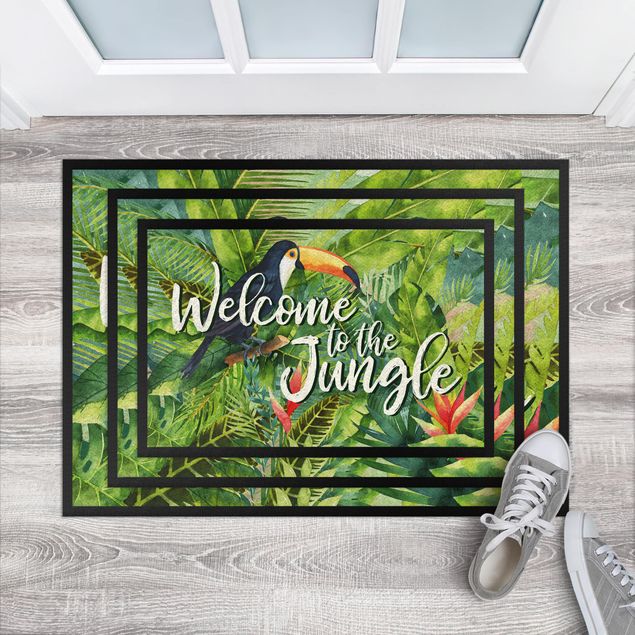 Fußmatten mit Sprüchen Welcome to the Jungle