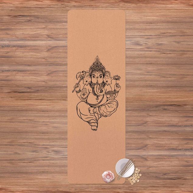 Teppich modern Ganesha