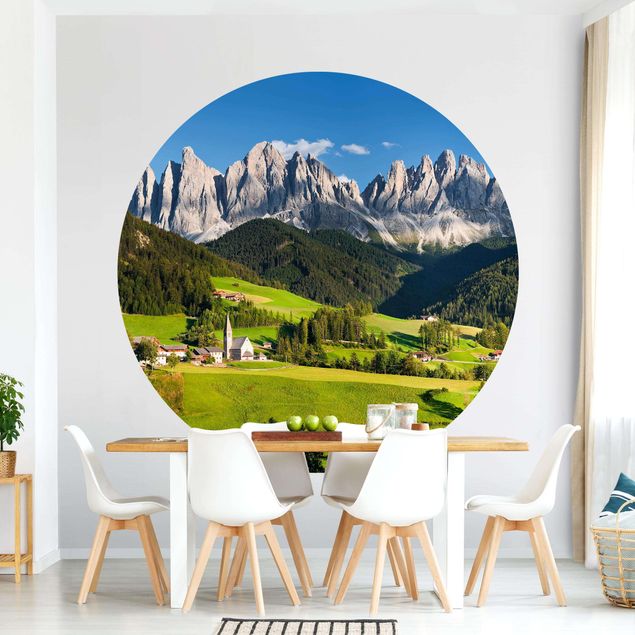 Küche Dekoration Geislerspitzen in Südtirol