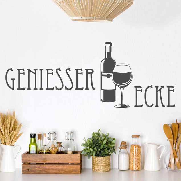 Wanddeko Küche Geniesser-Ecke